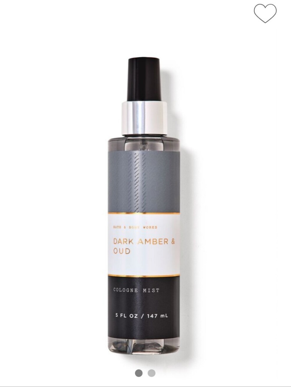 Bath & Body Works Dark Amber & Oud 5 FL OZ / 147 mL New Discontinued!